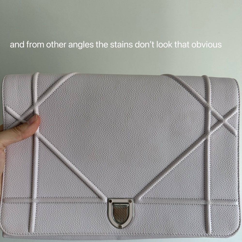 Dior Pink Leather Clutch with Receipt and Dust Bag - Picture 12 of 15